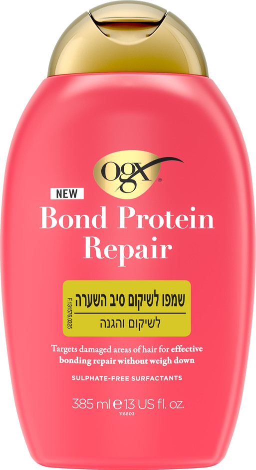 OGX · שמפו פרוטאין לשיקום השיער