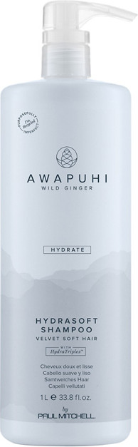 Paul Mitchell · שמפו לחות הידראסופט 1000ML אוופוהי פול מיטשל awapuhi
